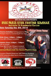 Cacoy Doce Pares Seminar ETRP